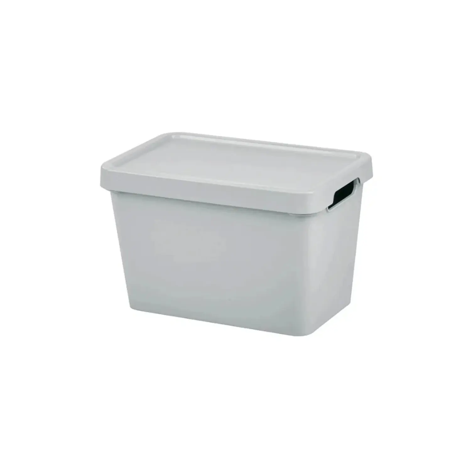 Tontarelli Úložný box s víkem MAYA šedý 6,4 l