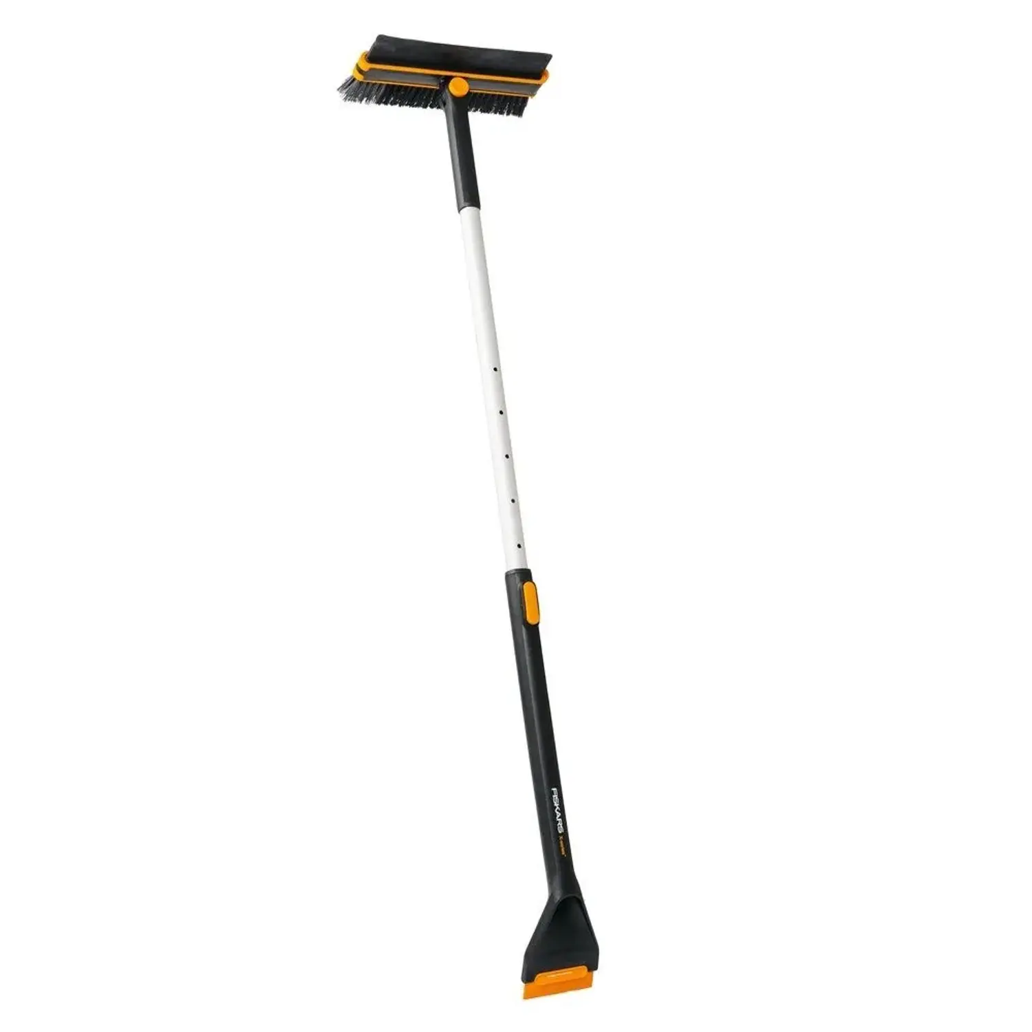 Fiskars Teleskopický smetáček se škrabkou X-series, 96-121 cm