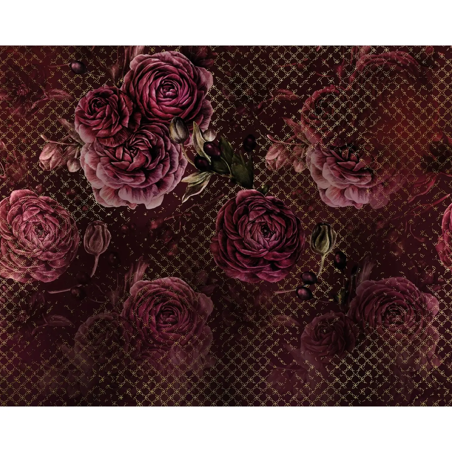 Komar Vliesová fototapeta Rouge Intense 350 x 280 cm