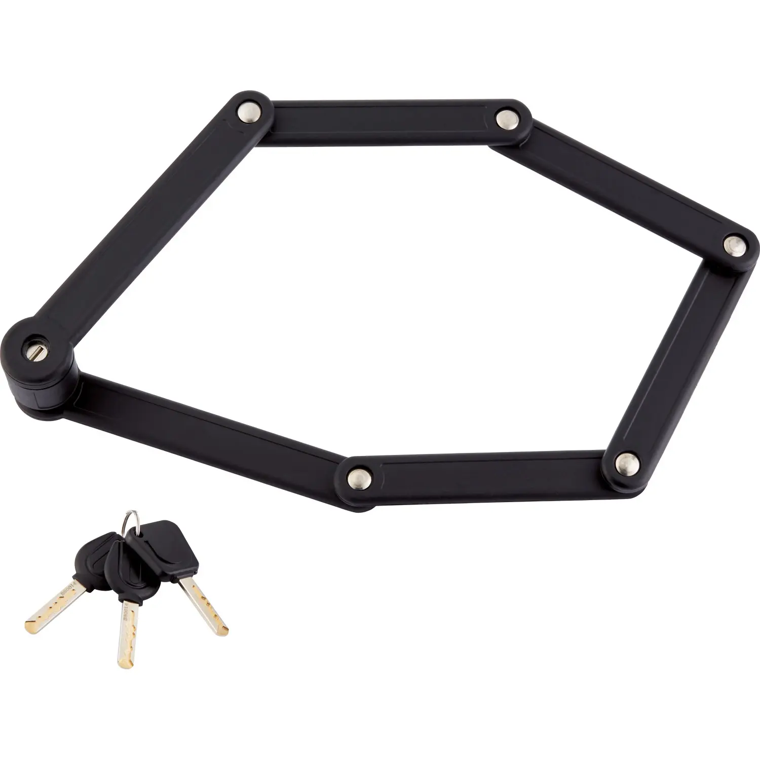 OBI Skládací zámek s LED klíčem 85 cm