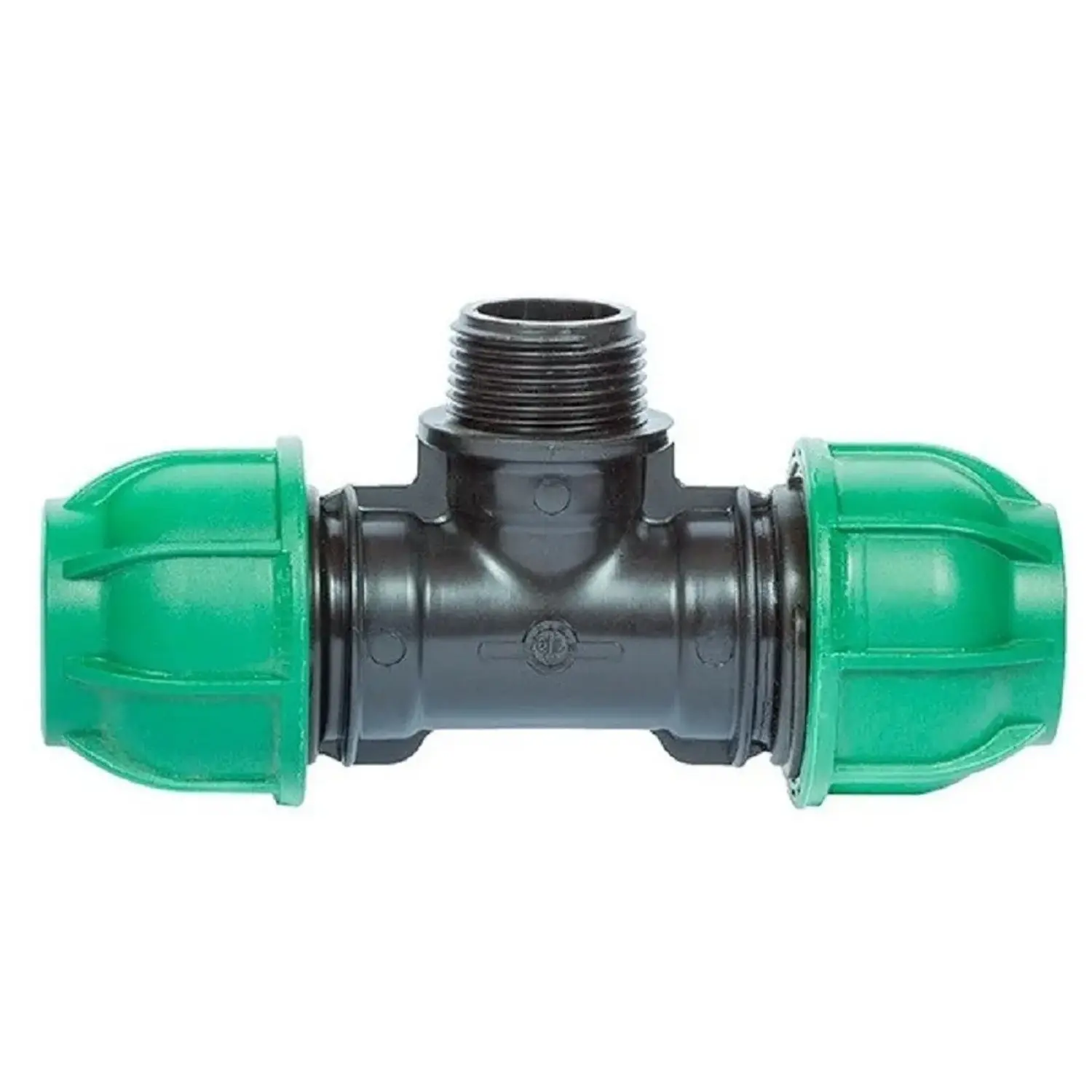 Irritec T-kus Connecto s vnějším závitem na odbočce 25x3/4"x25