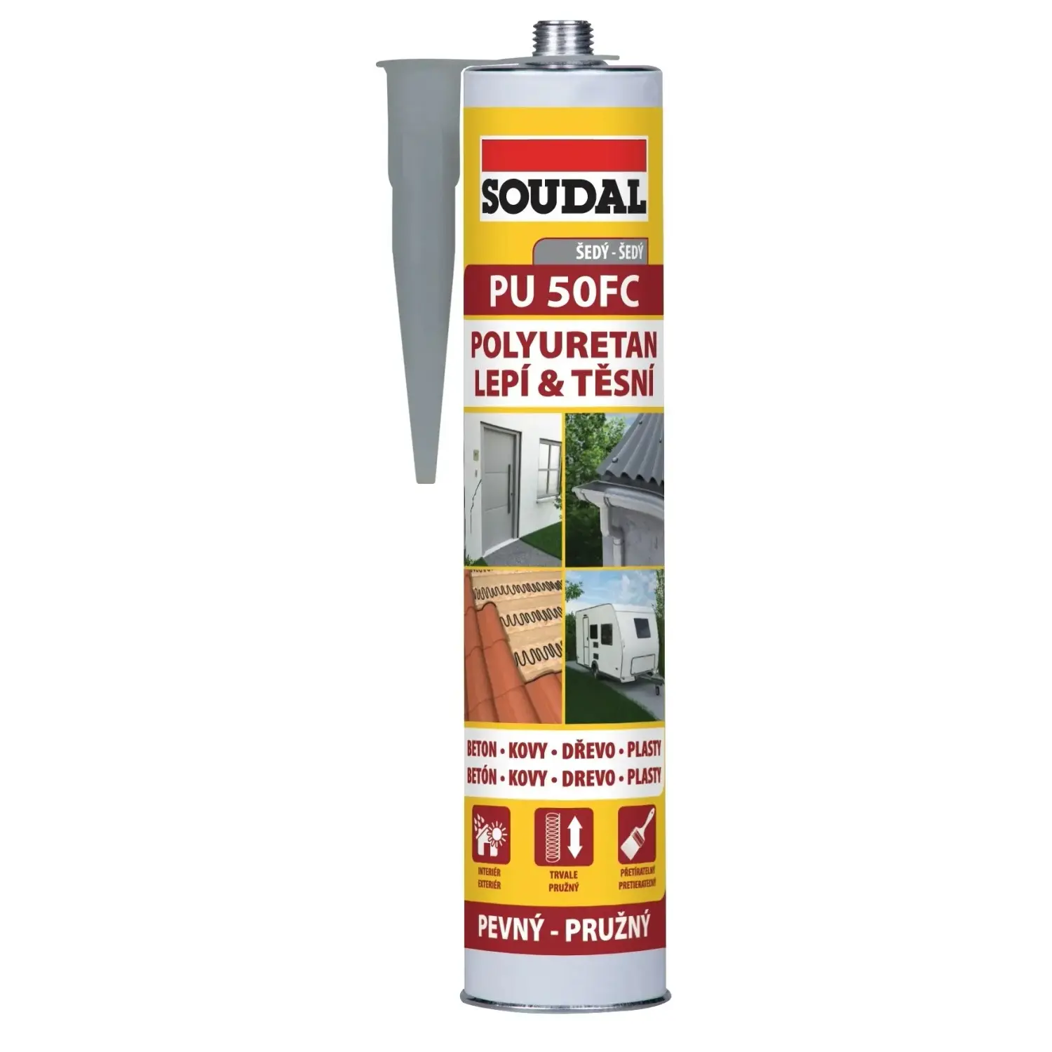 Tmel lepicí Soudal PU 50FC
