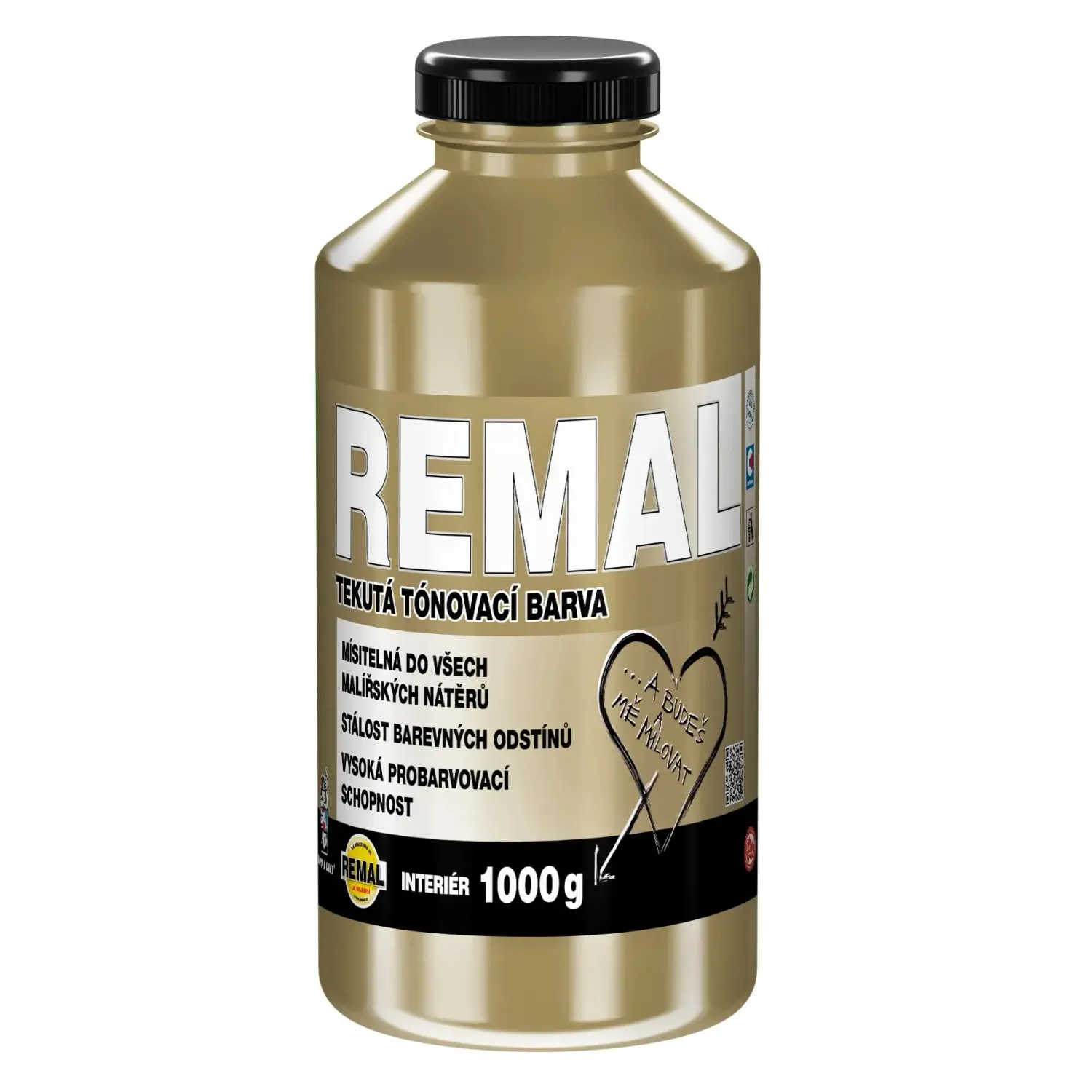 REMAL Tekutá tónovací barva 0250 béžová 1 kg