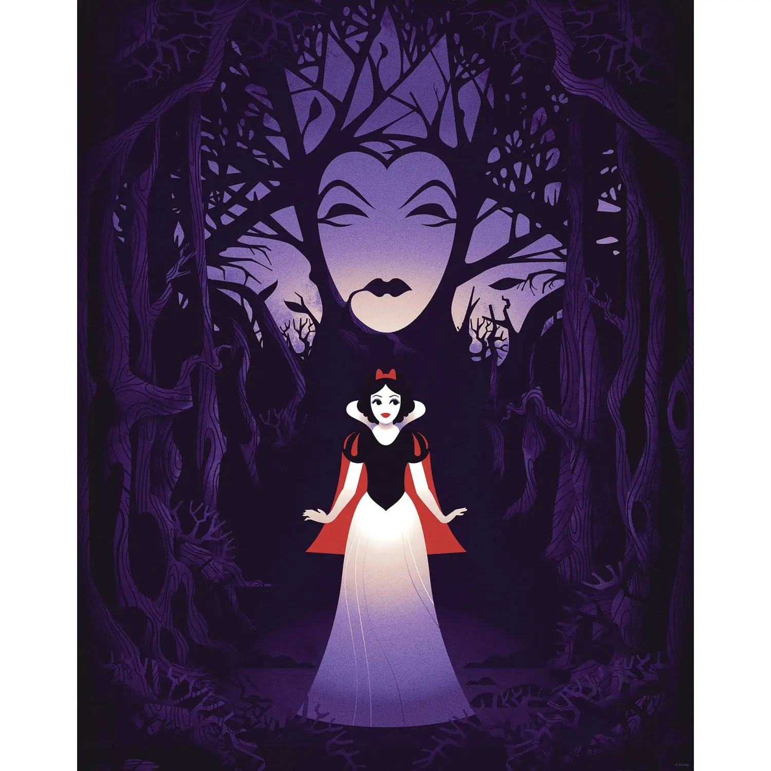 Komar Plakát Disney Snow White Evil Queen 40 x 50 cm