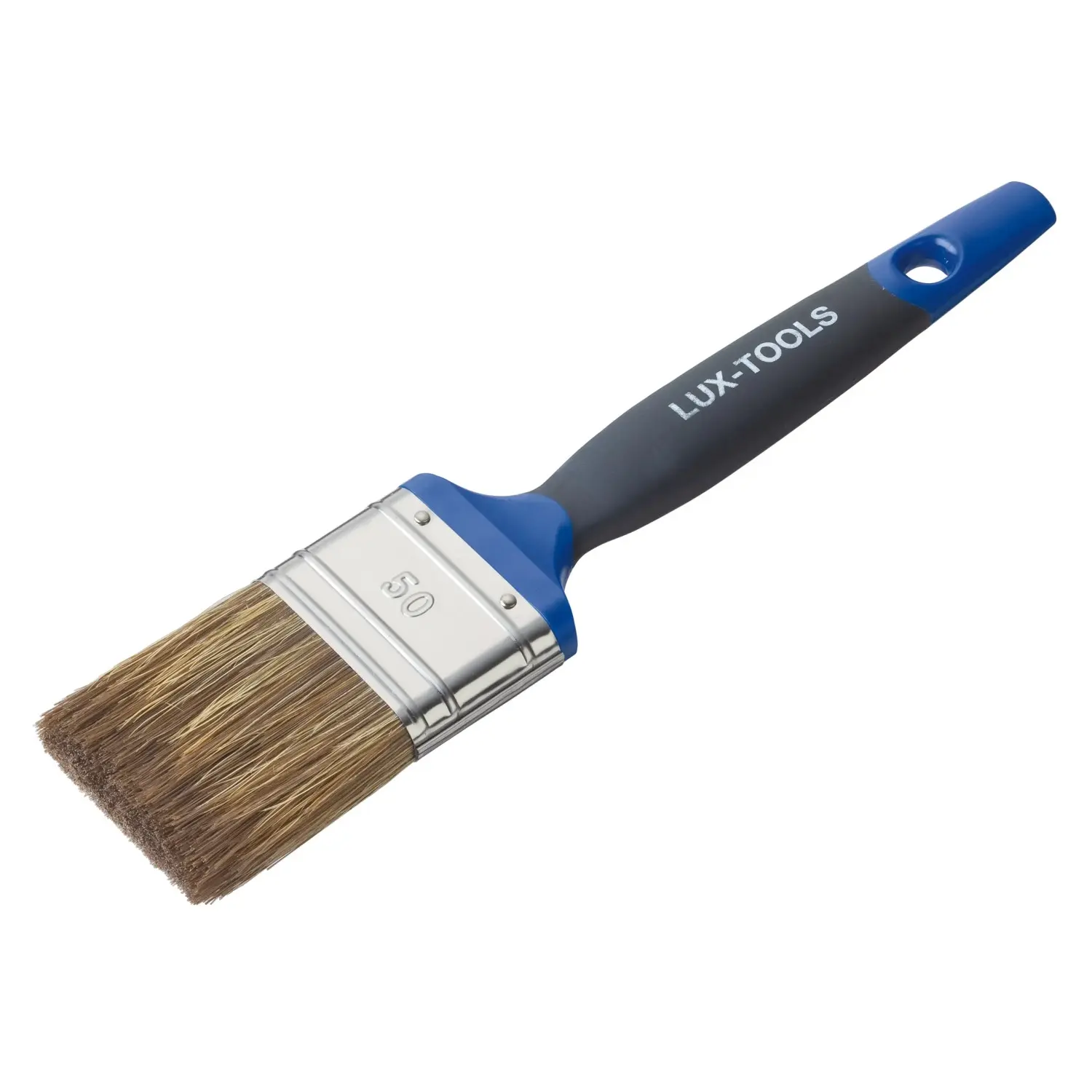 LUX-TOOLS Plochý štětec na lazuru s rukojetí Softgrip 50 mm