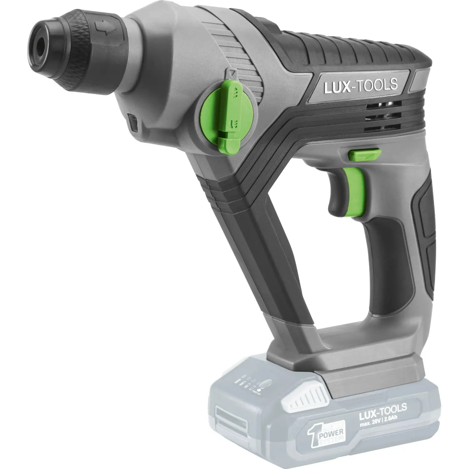 LUX-TOOLS 1 PowerSystem Aku vrtací kladivo A-BH-20C Solo