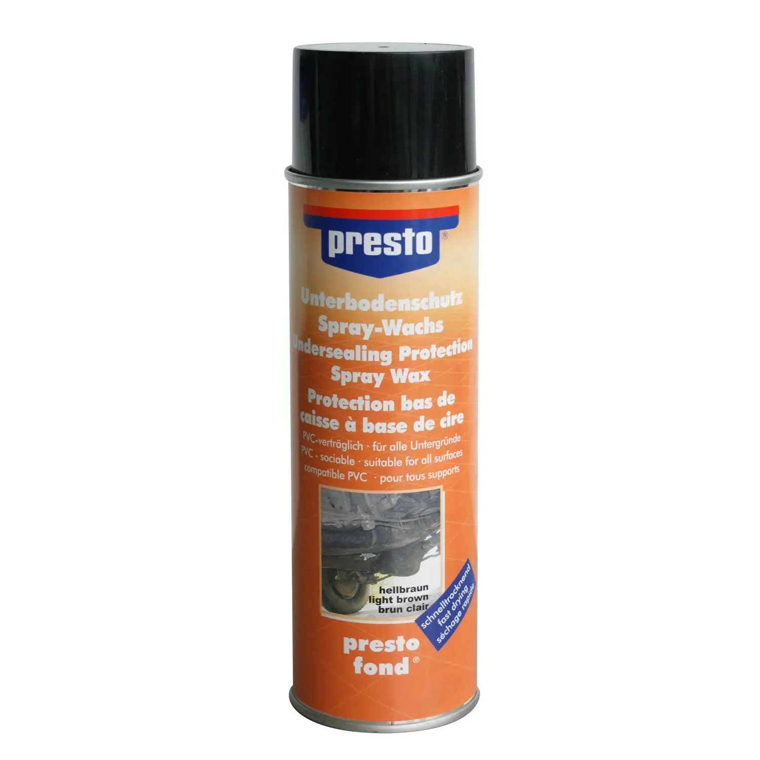 Presto Sprej na ochranu podvozku, černý, 500 ml
