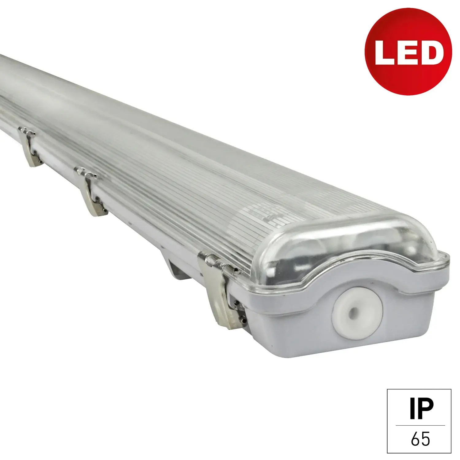e2 elektro LED svítidlo do vlhka Classic-Power 2x24W 7200lm 4000K 1583x88x52mm