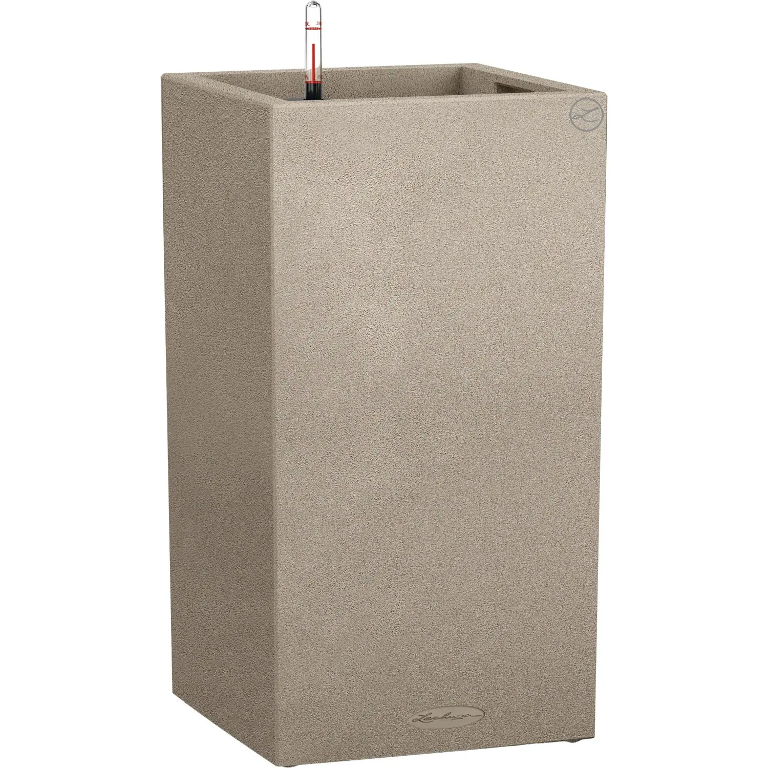 Lechuza Květináč Canto Stone High 40 béžový, 760 x 400 x 400 mm