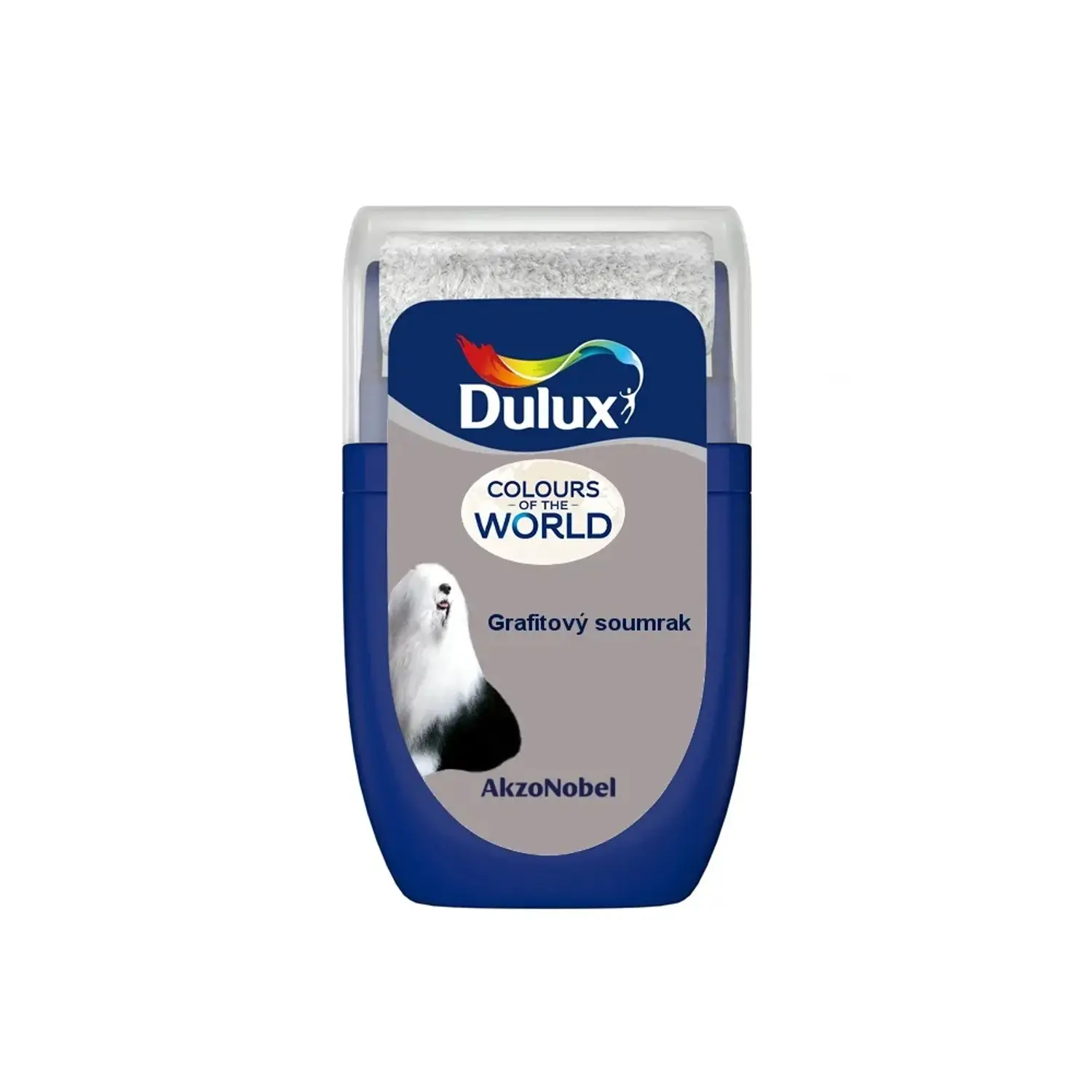 Dulux Tester, interiérová barva Colours of the World grafitový soumrak 30 ml