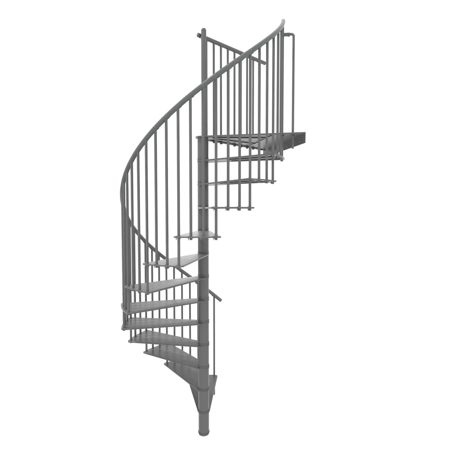 Minka STAIRS Kovové točité schodiště Portofino šedé pr. 140 cm