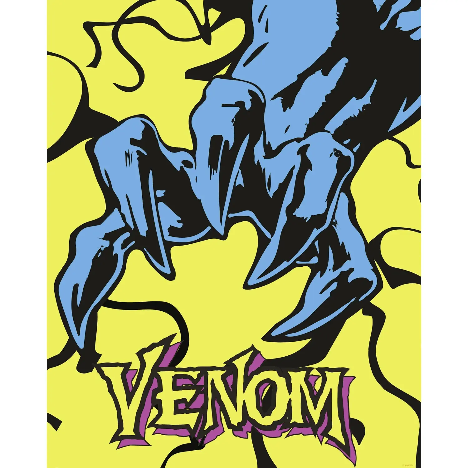 Komar Plakát Marvel Venom Colourful Claw 40 x 50 cm