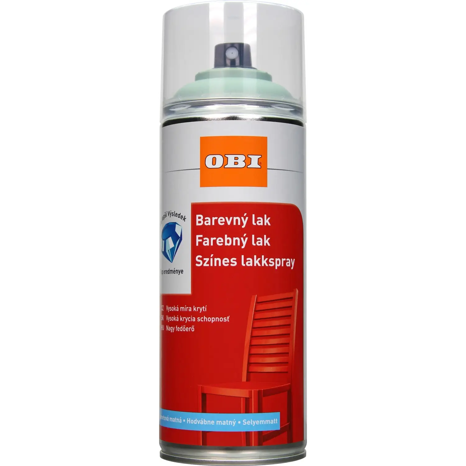 OBI Lak ve spreji hedvábně matný šalvějová zelená 400 ml