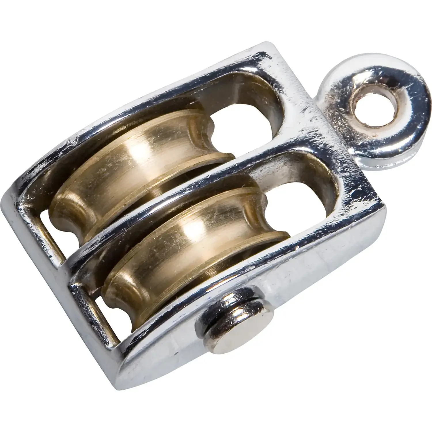 LUX-TOOLS Bloková lanová kladka dvojitá, pozinkovaná, 23 mm