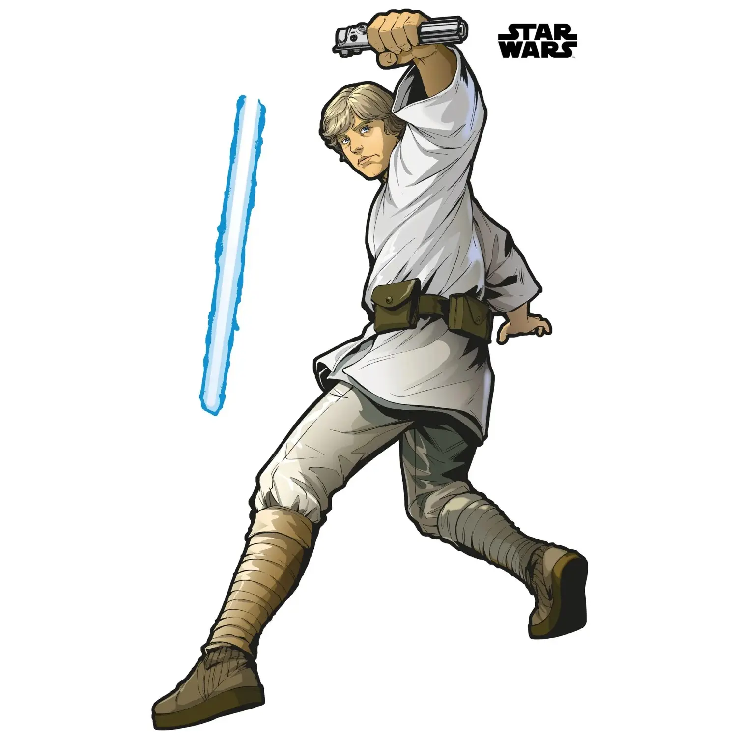 Komar Samolepicí vliesová fototapeta Star Wars XXL Luke Skywalker 127 x 200 cm