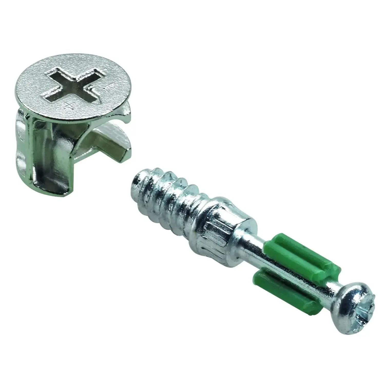 Hettich Spojovací kování Rastex 15 pro => 13 mm, šroub 20 mm, vrtání 5 mm, 10 ks