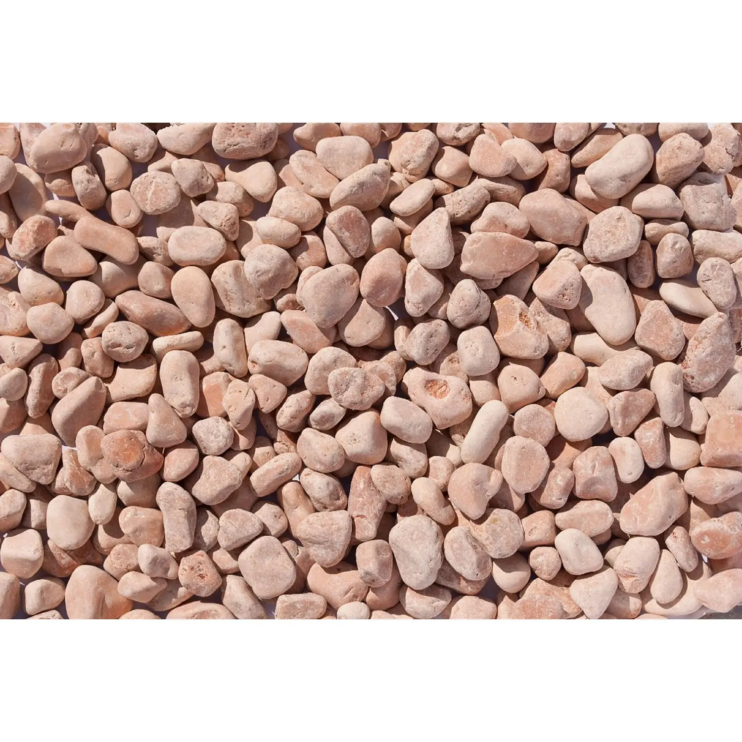 Mramorové okrasné oblázky veronská červená 15-25 mm 25 kg PE pytel