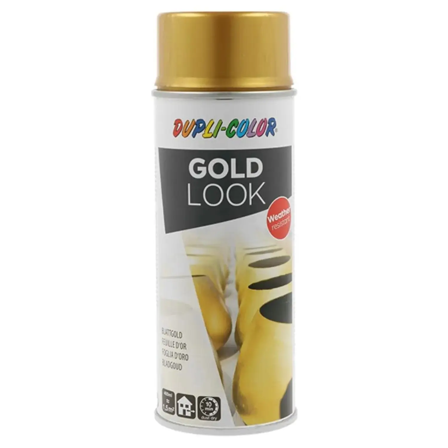 Dupli-Color Barva ve spreji GOLD LEAF EFFECT 400 ml, zlatá