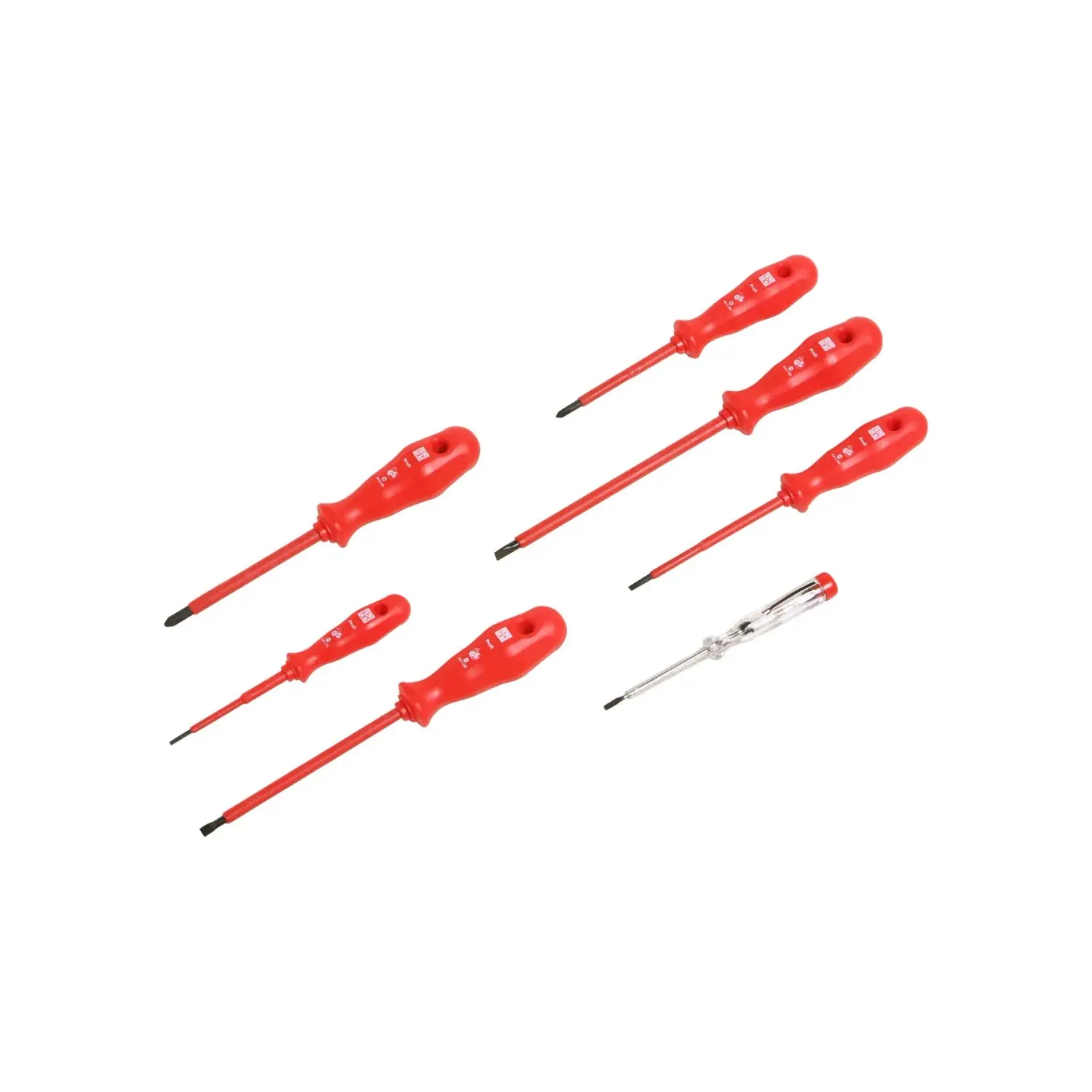 LUX-TOOLS Sada šroubováků VDE 7dílná Comfort