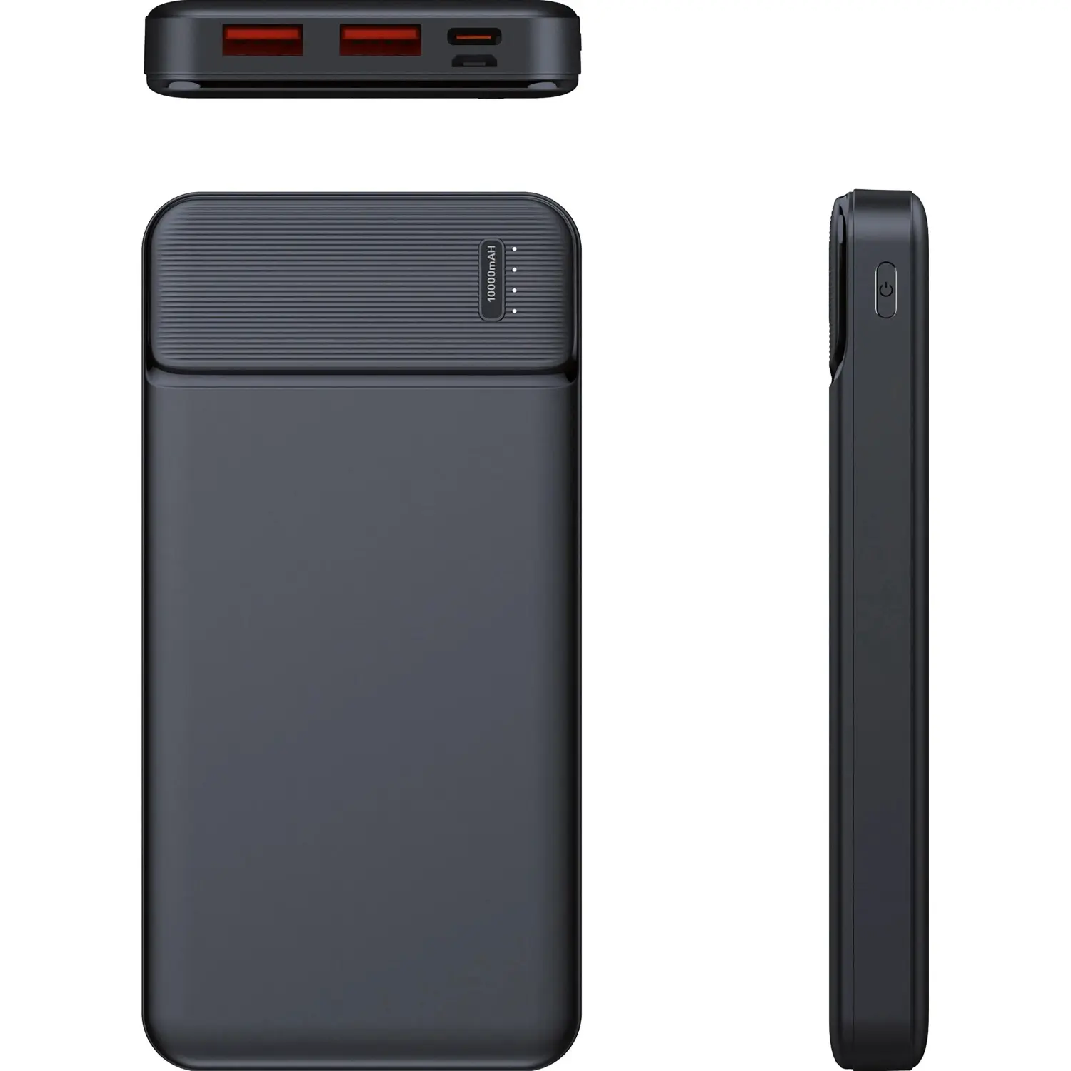 Link2Home Powerbanka Slim 10 000 mAh černá