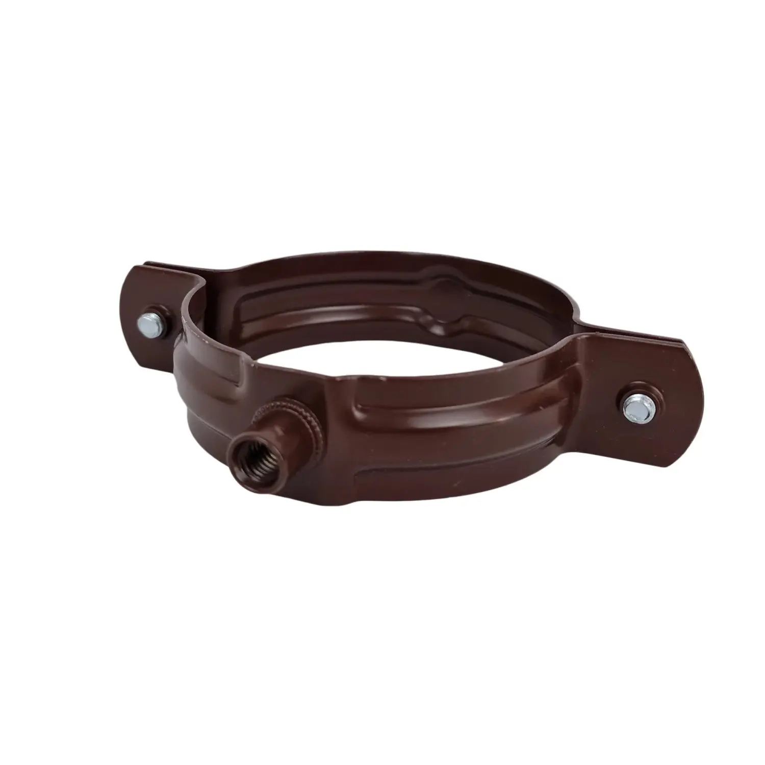 COVERNIT Objímka 250/80 pro okapové svody čokoládově hnědá RAL 8017, 80-140 mm