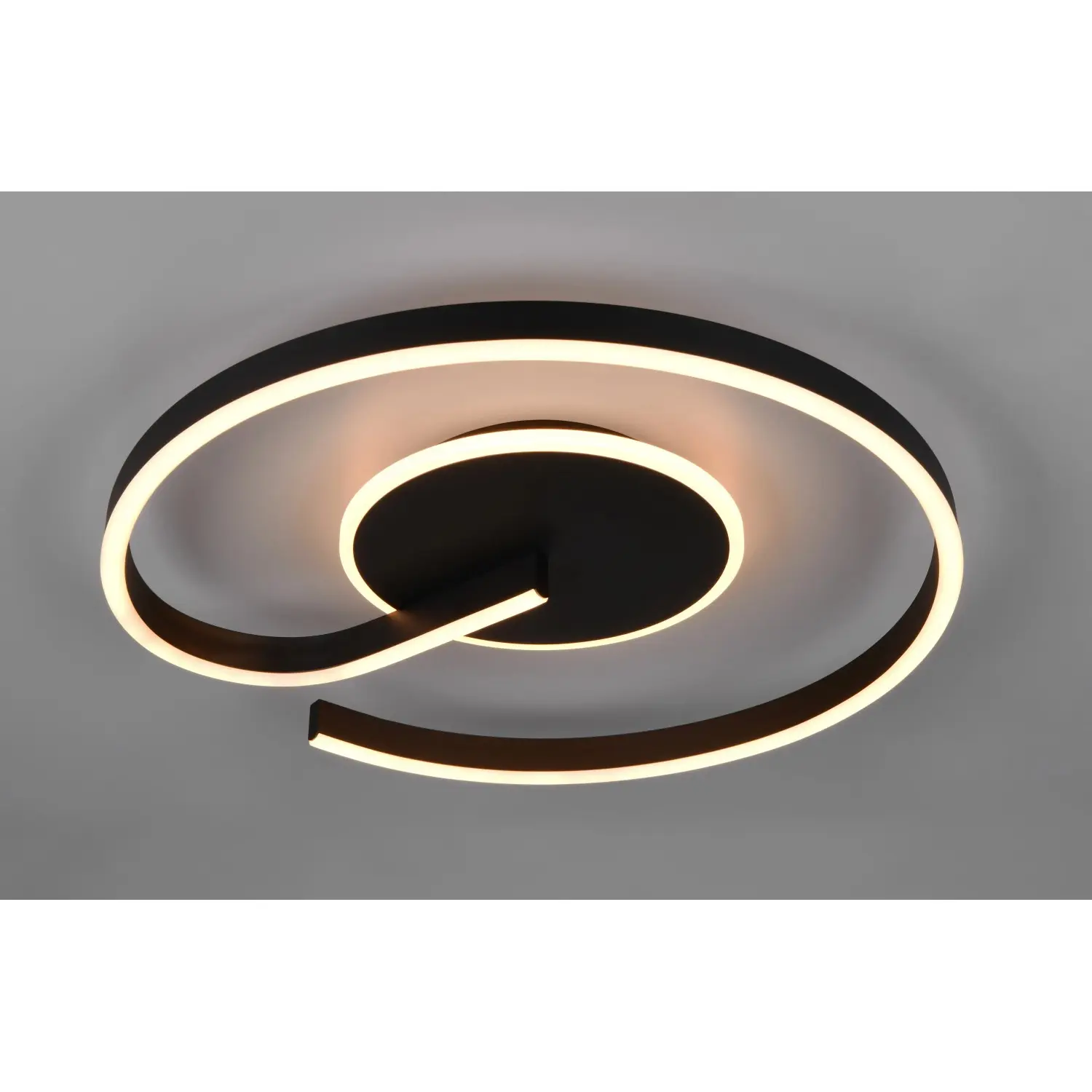Reality Stropní LED svítidlo Calle 21W 2600lm 2300+3000+4000K mat černá pr. 50cm