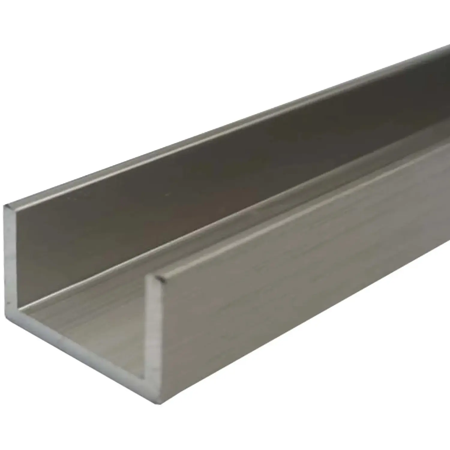 Arcansas U-Profil z přírodního hliníku 8 x 8 x 1000 mm