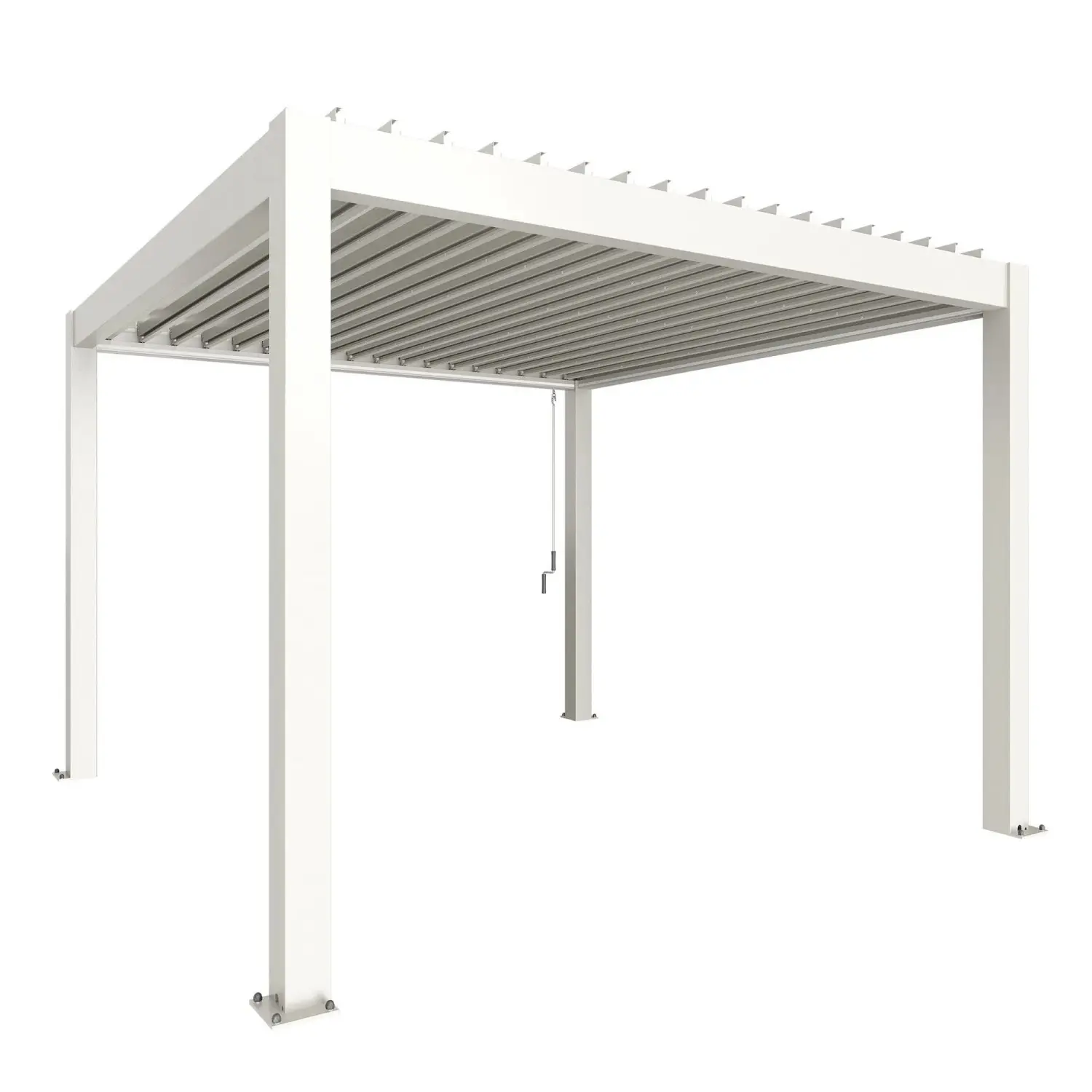 Biohort Pergola 3,5 x 3,5 bílá 367,5 x 367,5 cm