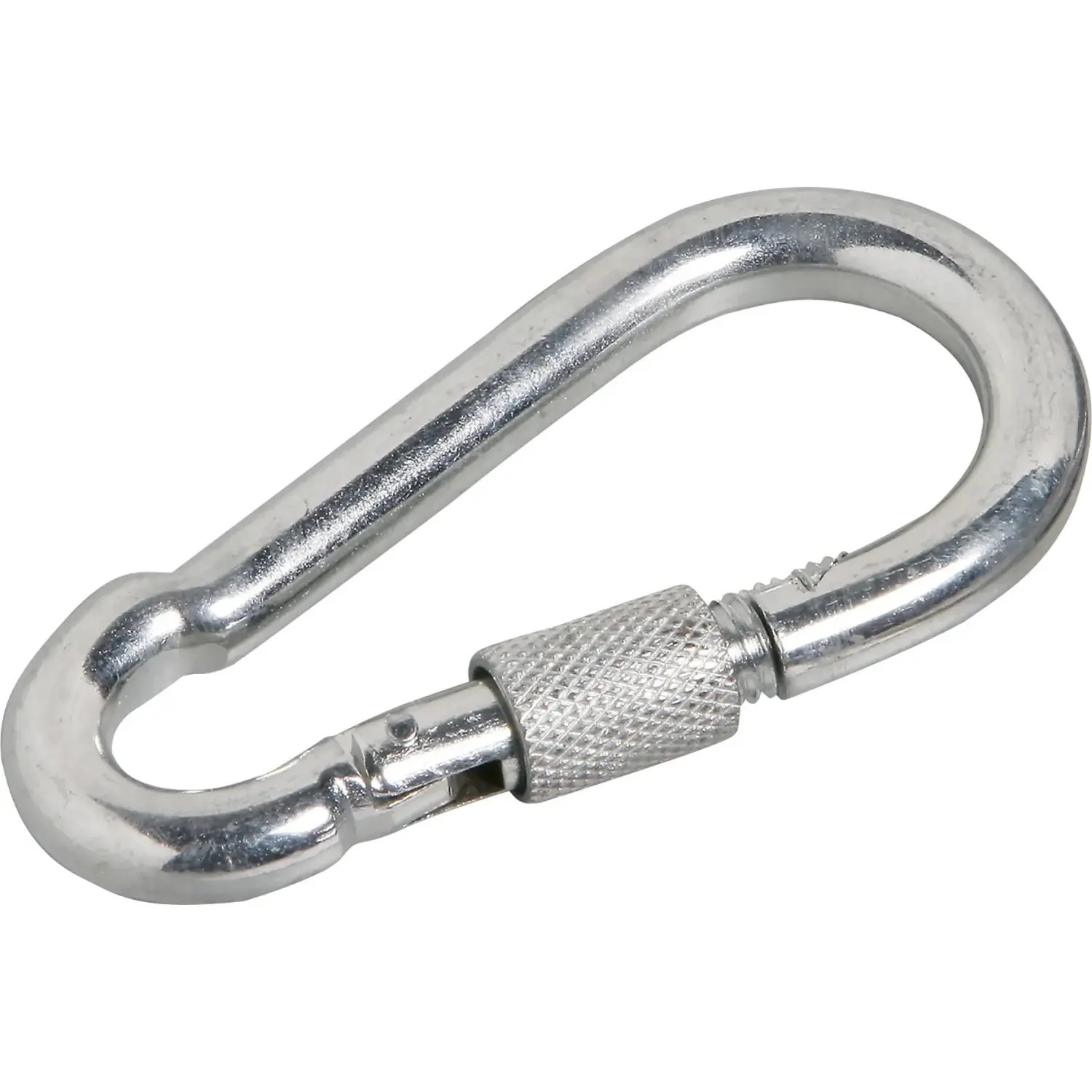 LUX-TOOLS Karabinka, pozinkovaná, 100 x 50 x pr. 10 mm