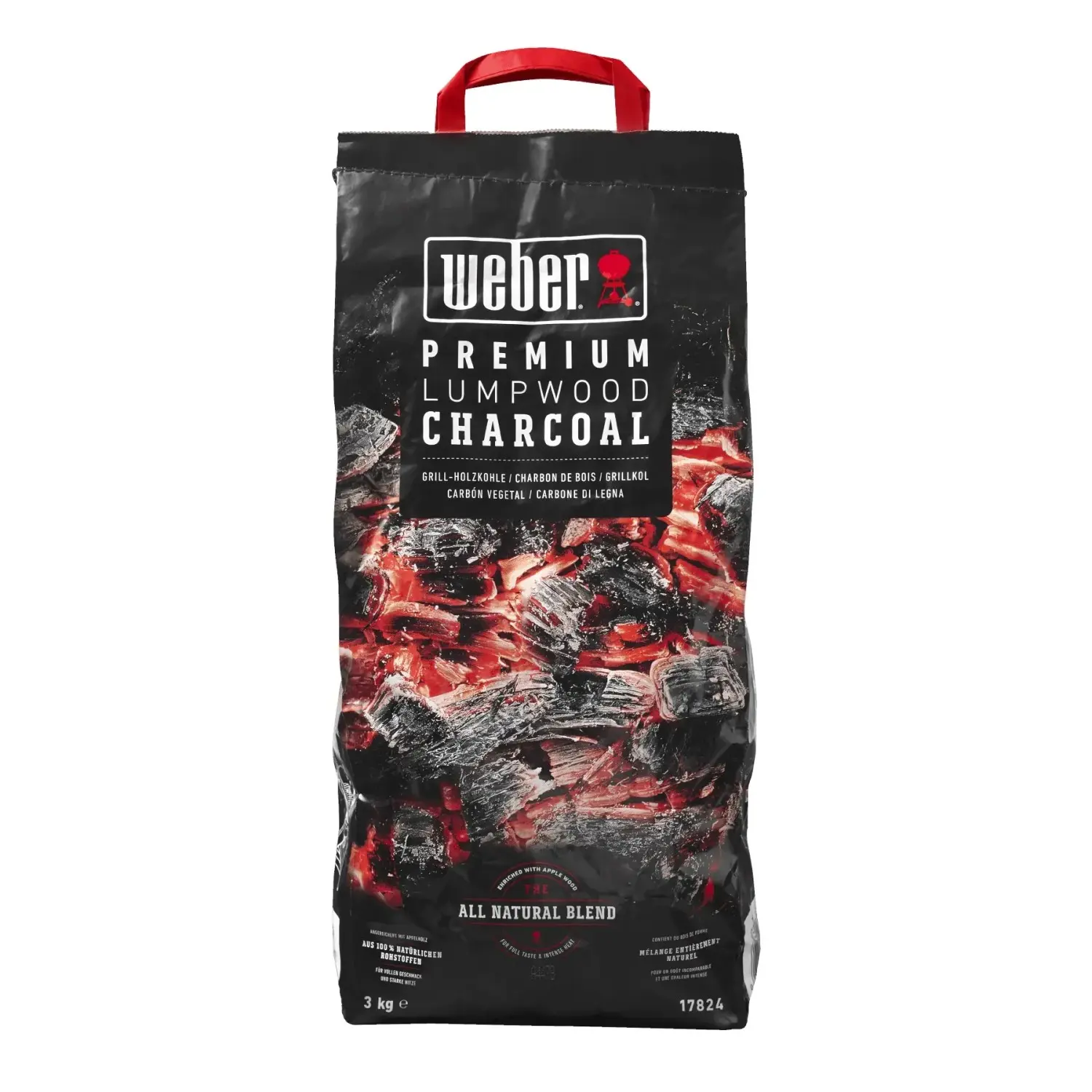 Weber Premium Lumpwood Dřevěné uhlí 3 kg FSC®