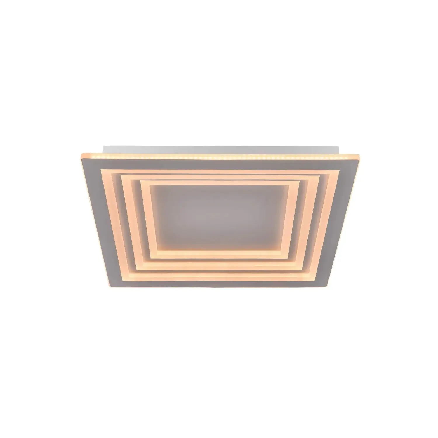 EURAKLES LED stropní svítidlo CHLOE RC 60W 4970lm 3000-6500K bílá, 48 x 48 x 5cm
