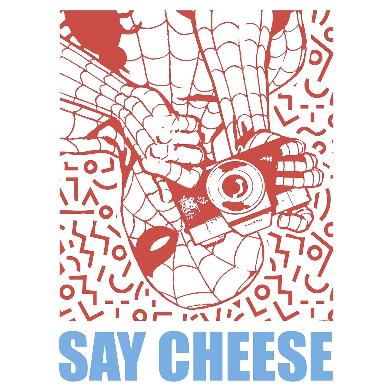 Komar Plakát Marvel Spider-Man Say Cheese Red 40 x 50 cm
