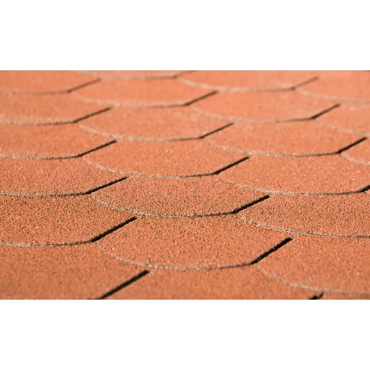 Weka Střešní šindele bobrovka, červená, 3 m2