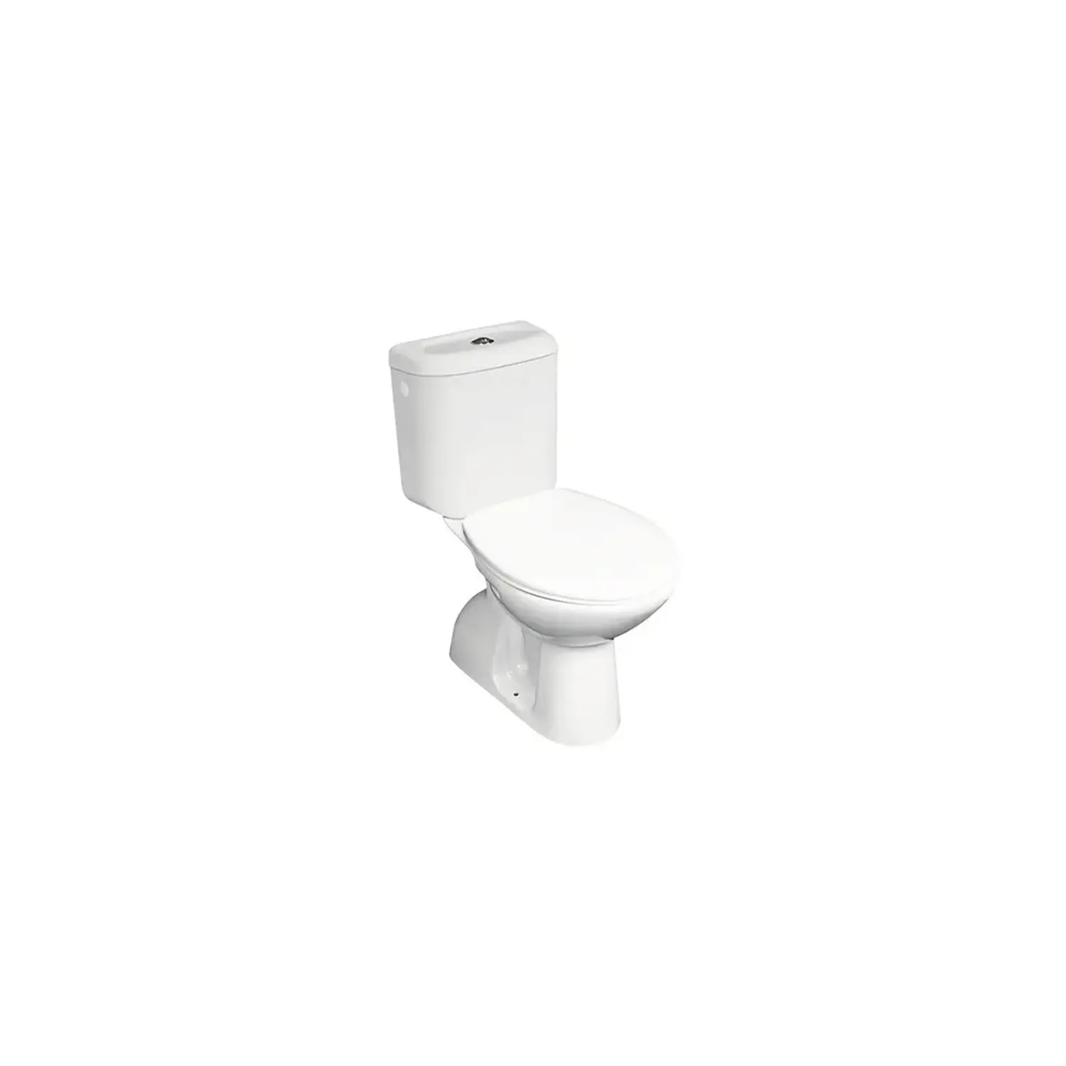 JIKA WC Kombi ZETA se splachovacím kruhem, svislý odpad, 355 x 645 x 760 mm