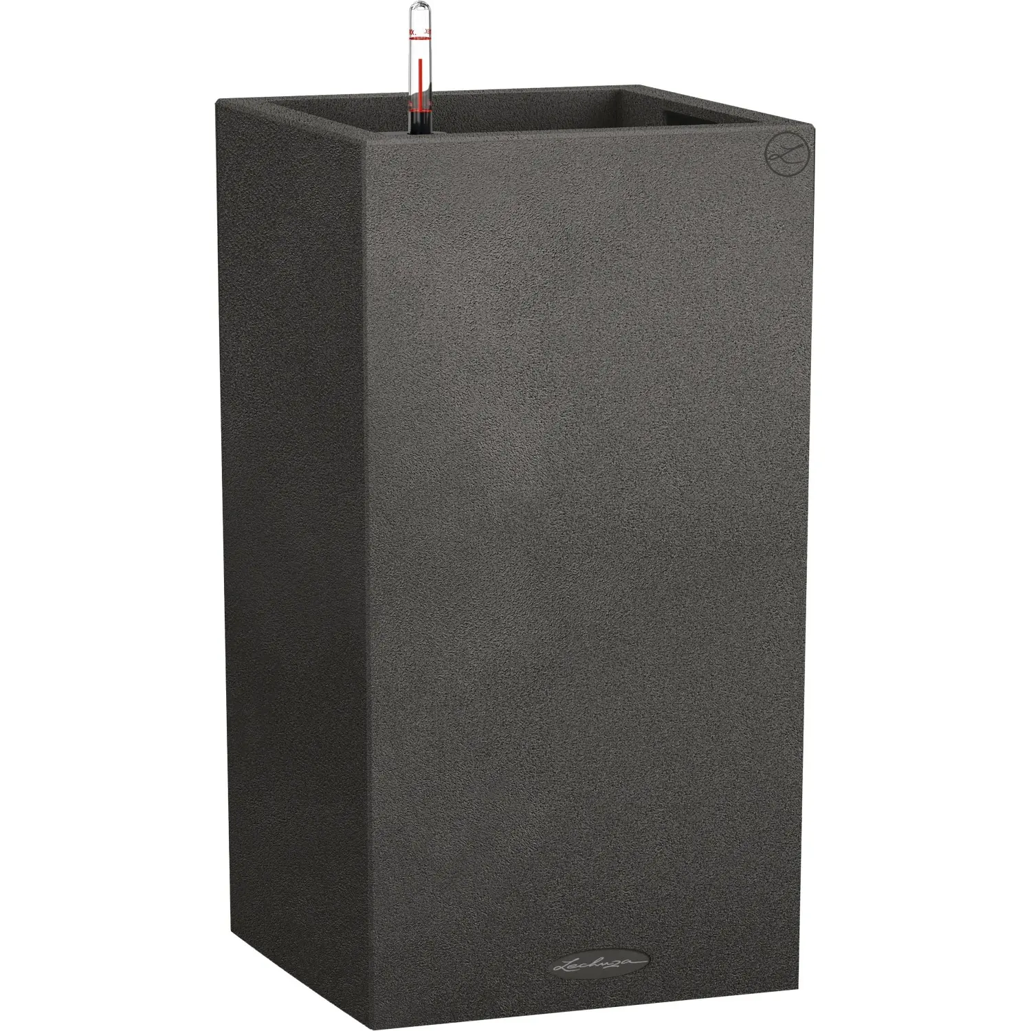 Lechuza Květináč Canto Stone High 30 černý, 560 x 300 x 300 mm