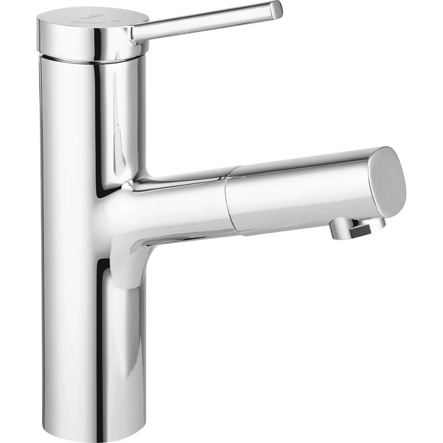baliv Páková umyvadlová baterie WT-680 se sprškou, chrom