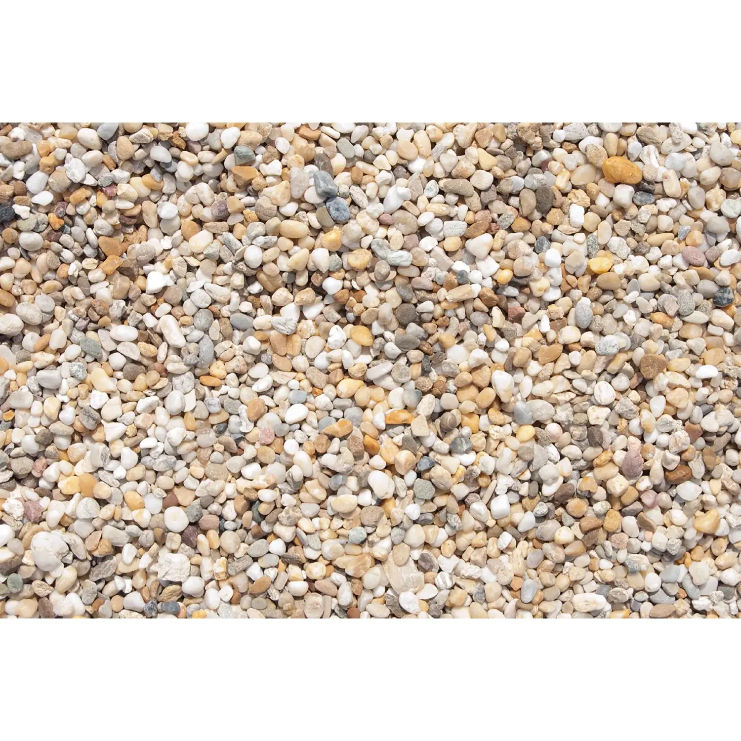 Říční oblázky pestrobarevné 6-8 mm 25 kg PE pytel