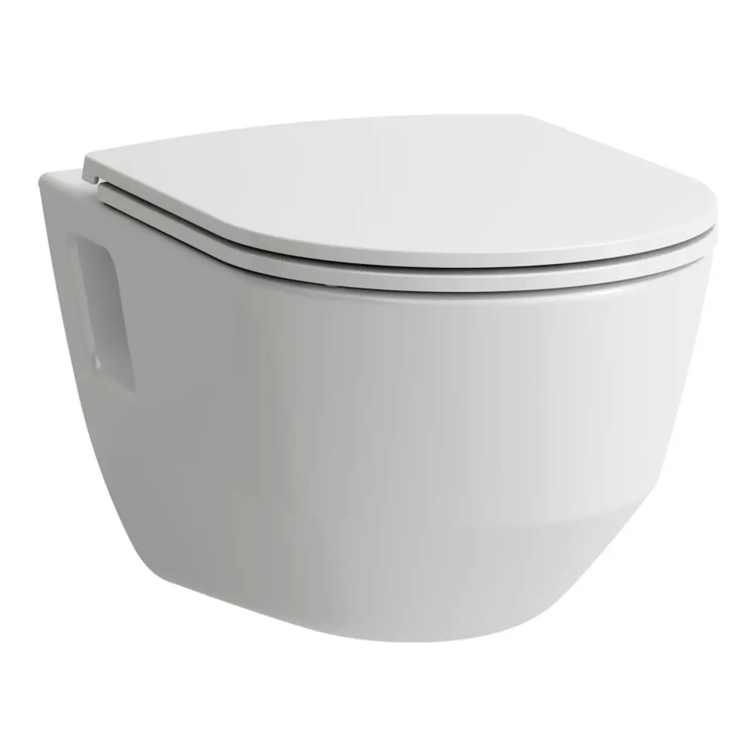 Laufen Závěsné WC PRO H820964, rimless, hluboké splachování + sedátko H898966