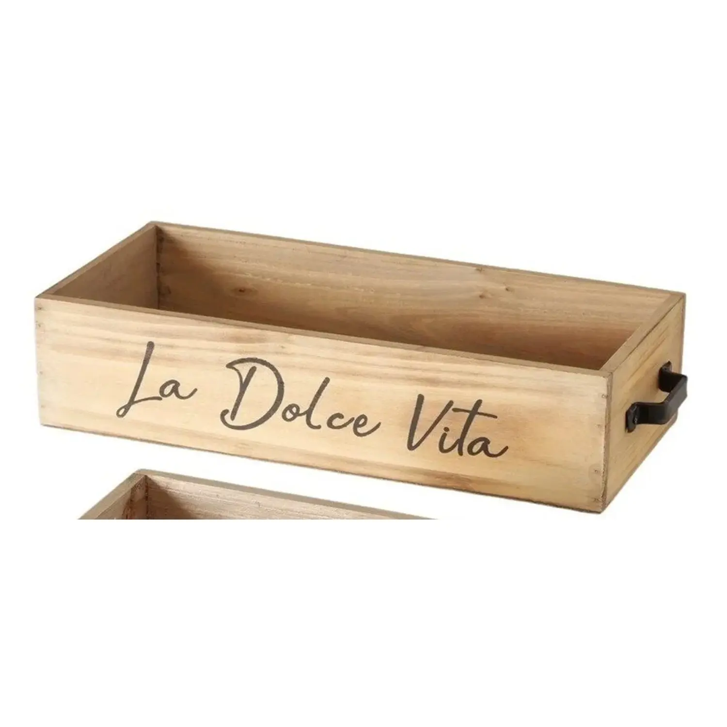 Boltze Dekorativní dřevěný box Cucina S, 10 x 20 x 43 cm