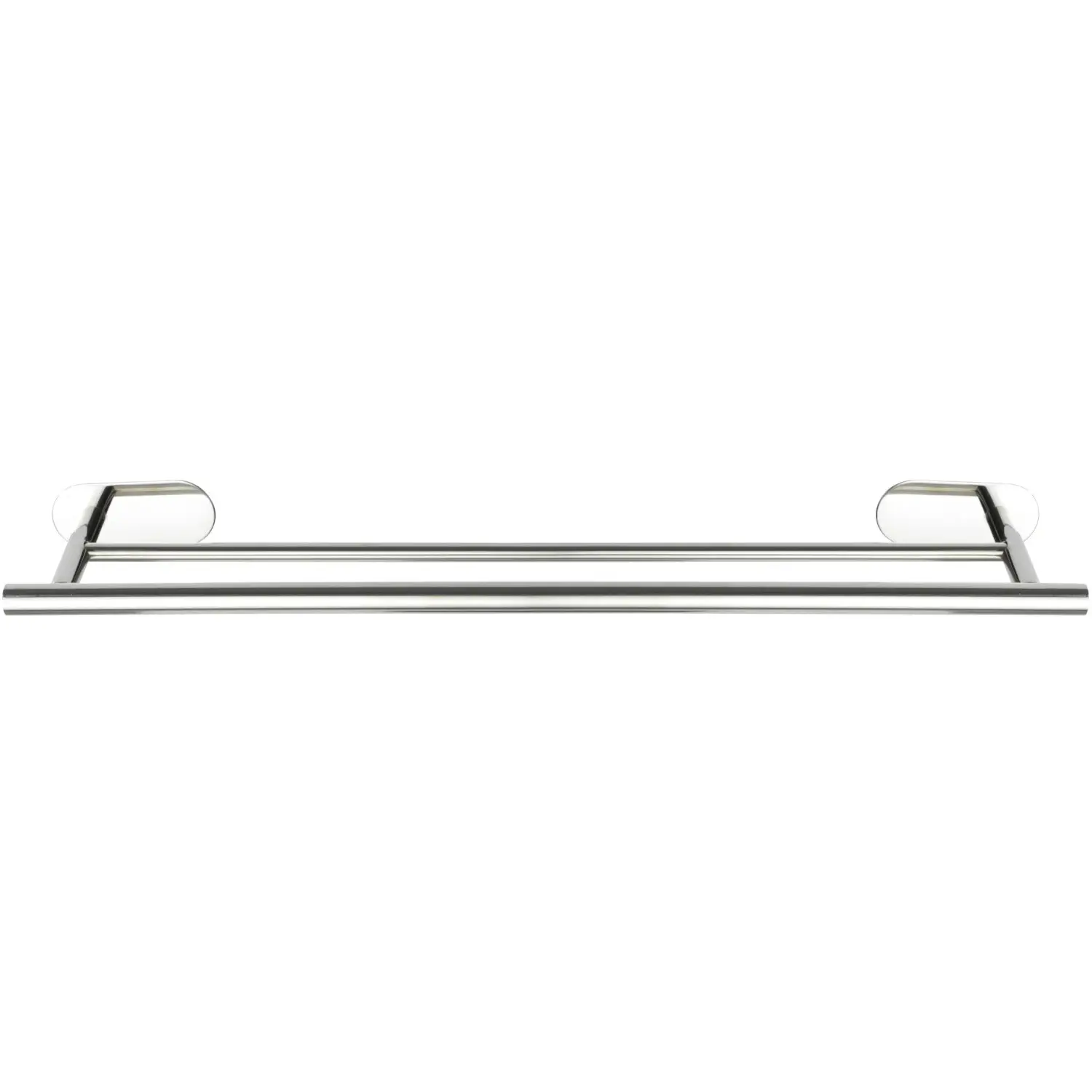 Wenko Dvojitá tyč na osušku Turbo-Loc Duo Orea Shine, lesklá nerez, 60 cm