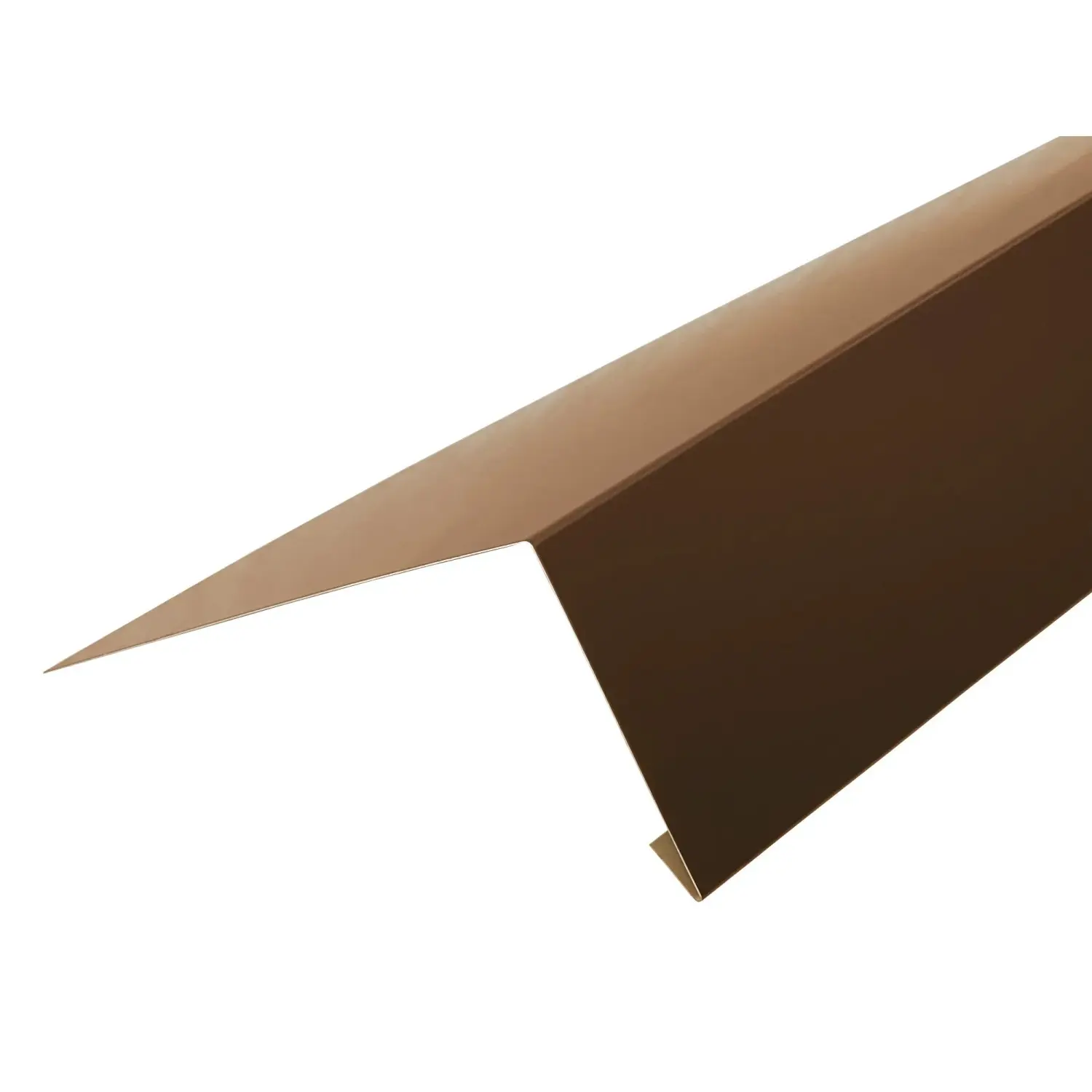 COVERNIT Okapové lemování UNI, RAL 8017 hnědé 2000 mm