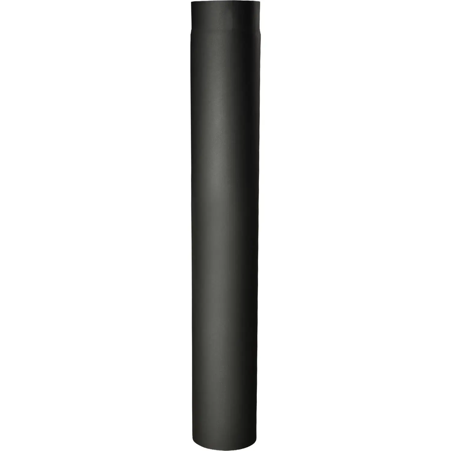 Roura kouřová silnostěnná černá, pr. 160 mm, délka 1 m