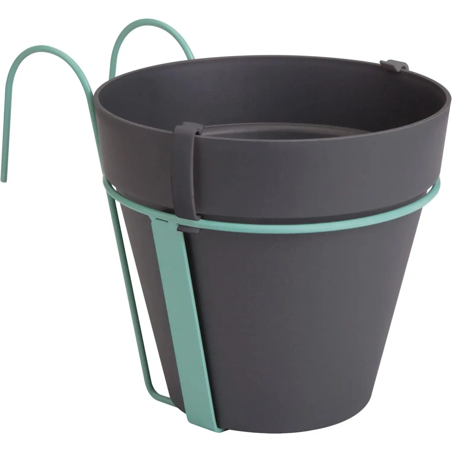 elho Květináč Loft Urban Balcony Potholder antracitový 27 x 20 x 28 cm