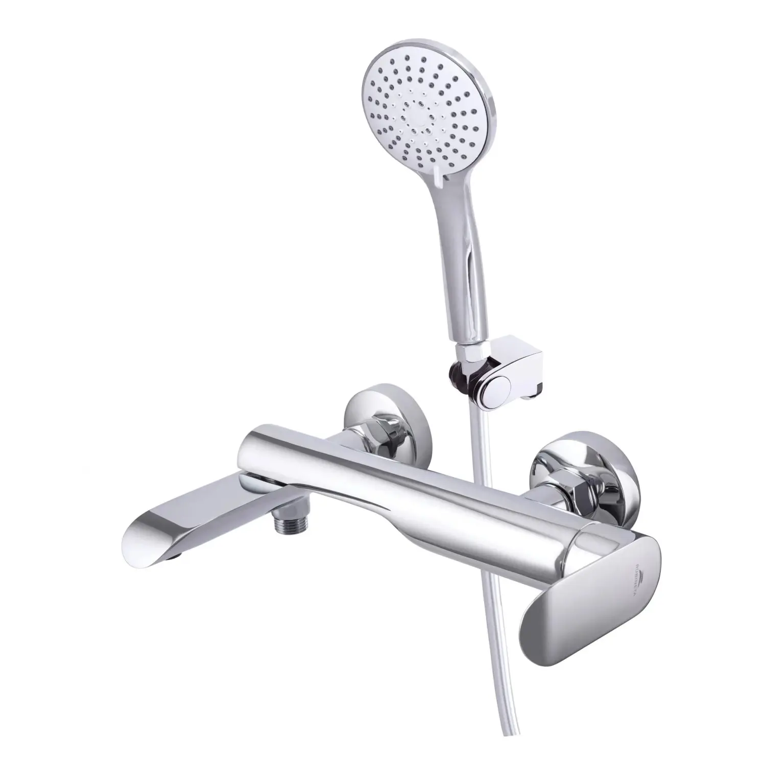 Rubineta Nástěnná vanová baterie Ultra-10/K s příslušenstvím, 150 mm, chrom