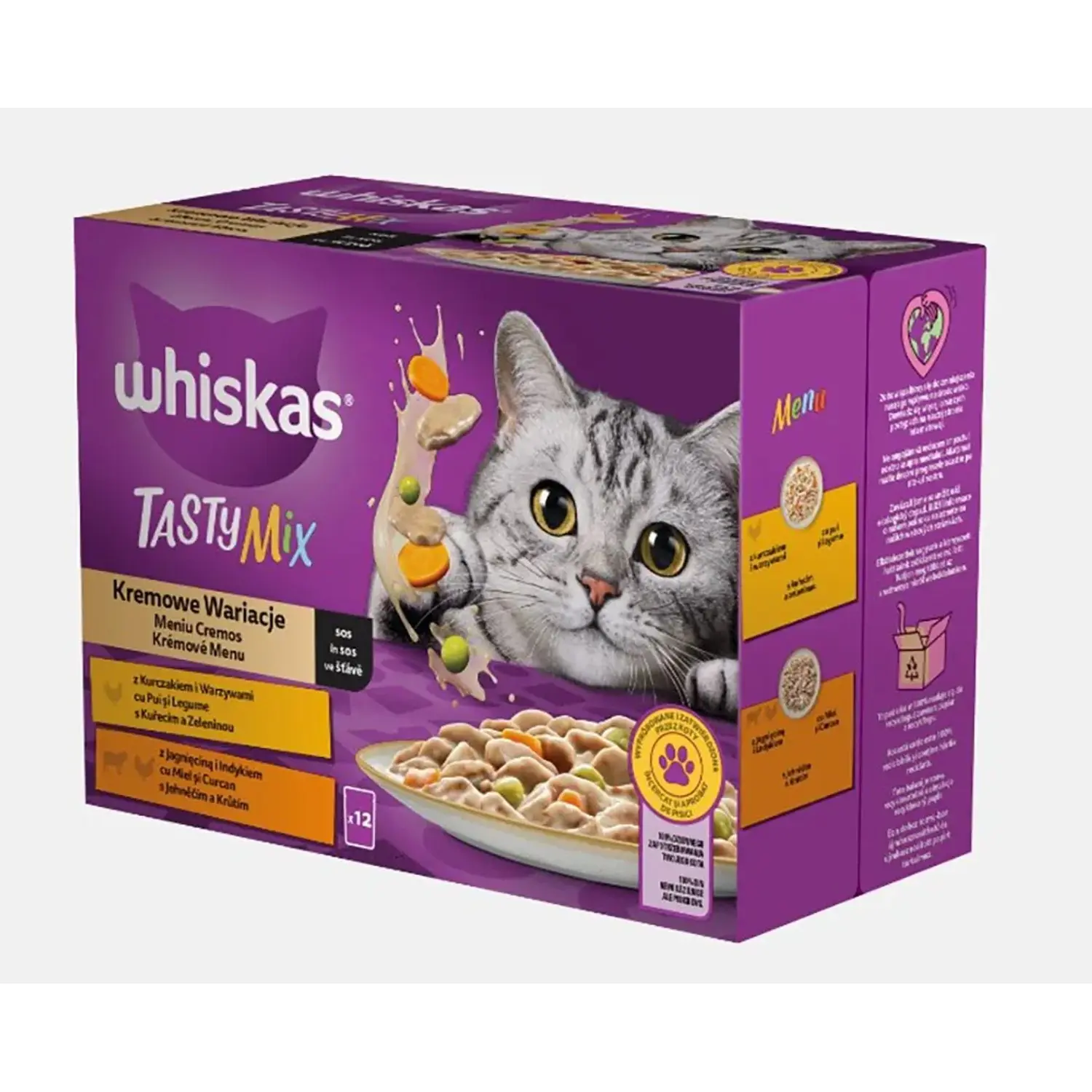 Whiskas Kapsička pro kočky drůbeží ve šťávě, 12 x 85 g