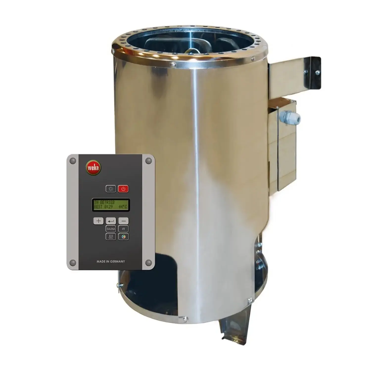 Weka Saunová kamna Klassik, 3,6 kW / 230 V, vč. kamenů a digitálního ovládání