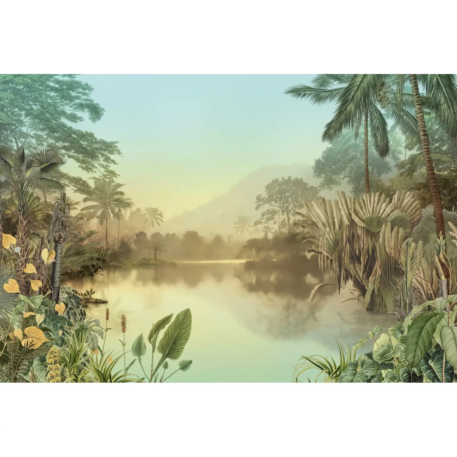 Komar Vliesová fototapeta Lac Tropical 400 x 270 cm