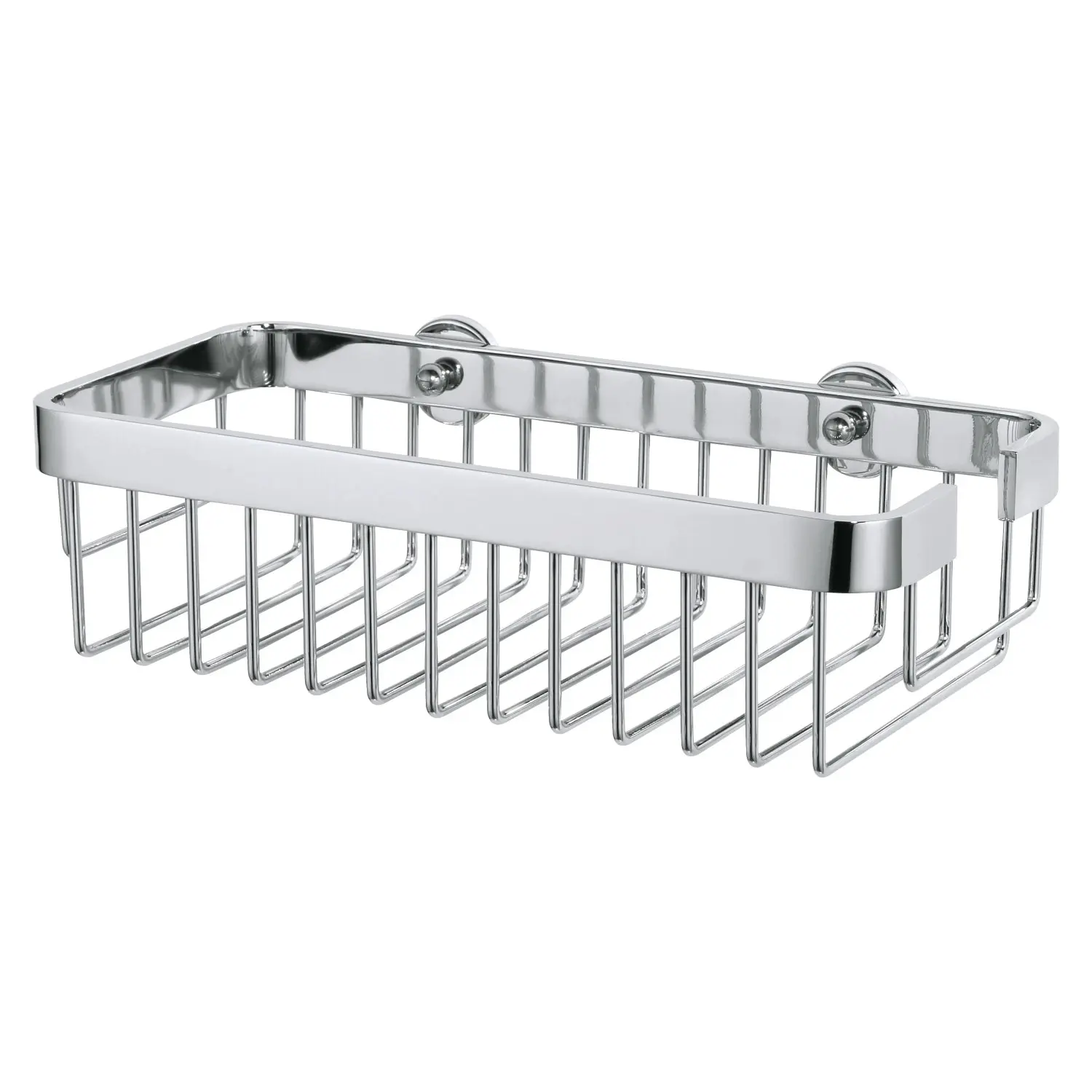 tesa Košík do sprchy Aluxx střední, chrom, 87 x 300  x 147 mm