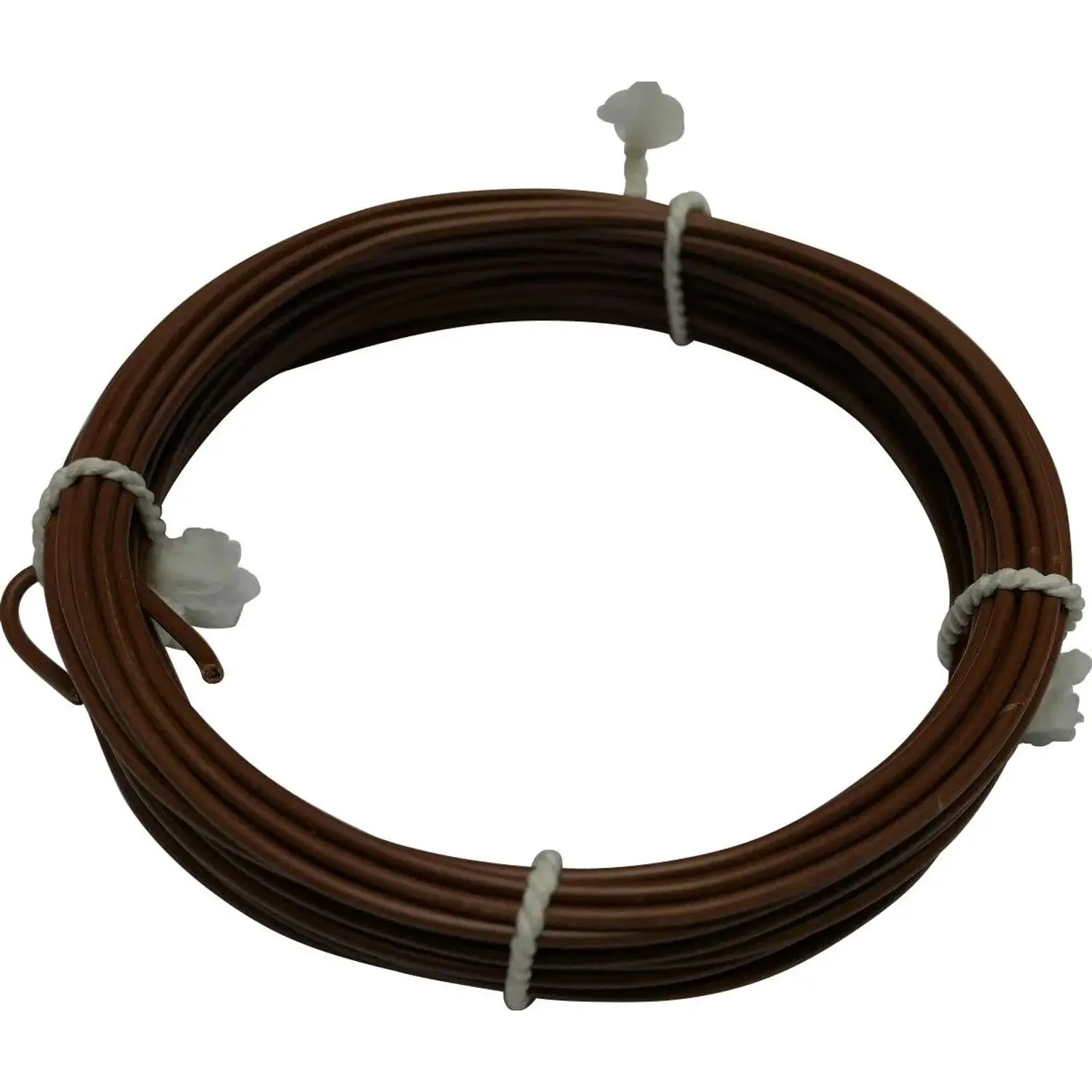 Sdělovací vodič H07V-U hnědý 1,5 mm2 10 m