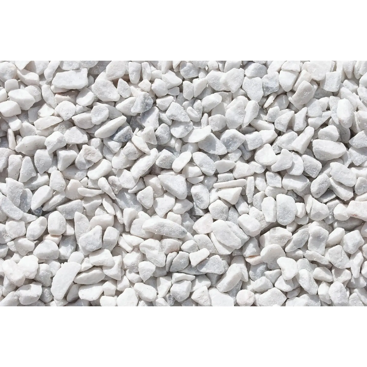 Mramorová drť carrarská bílá 16-25 mm 25 kg PE pytel